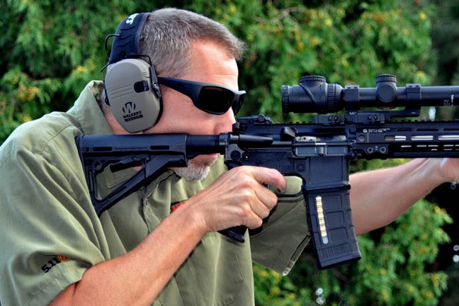 Walkers Razor Slim Shooting Ear Protection Muff 23db Camo GWP-RSEM-MCCG-K 