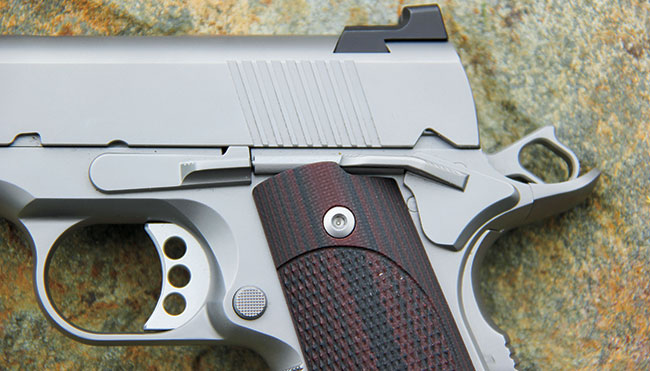  Ed Brown makes all its own parts (except grips and springs), and the extended, narrow safety and beavertail design are user-friendly additions to the standard 1911 layout.