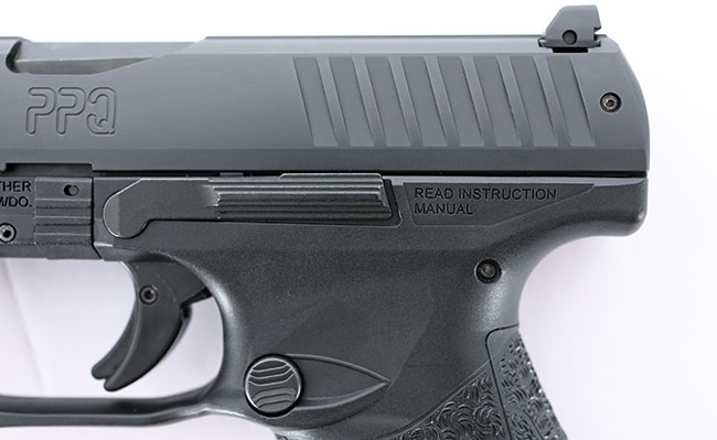  Like the other PPQ M2 pistols, the Sub Compact has a button mag release instead of the paddle on the M1. The Quick Defense trigger has a nice pull and a very short reset.