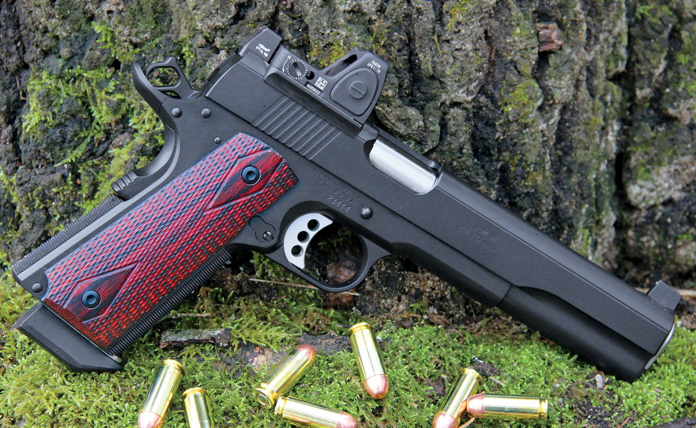 Ed Brown’s new LS10 is a standout in the growing field of long-slide 10mm handguns.